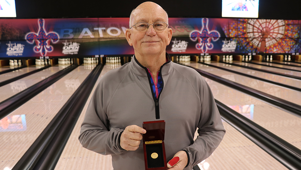 Phil Baker celebrates 50 years at the USBC Open Championships